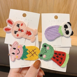 Kẹp len hình trái cây diy