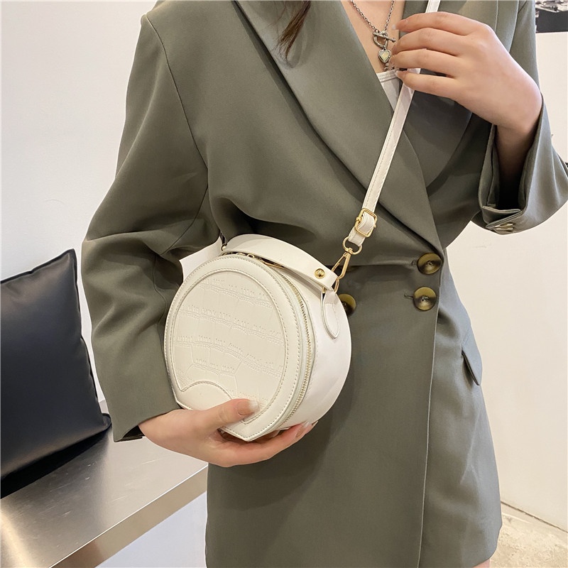 Túi Xách Đeo Vai Hình Tròn Phong Cách Thời Trang Xuân Hè  Dành Cho Nữ