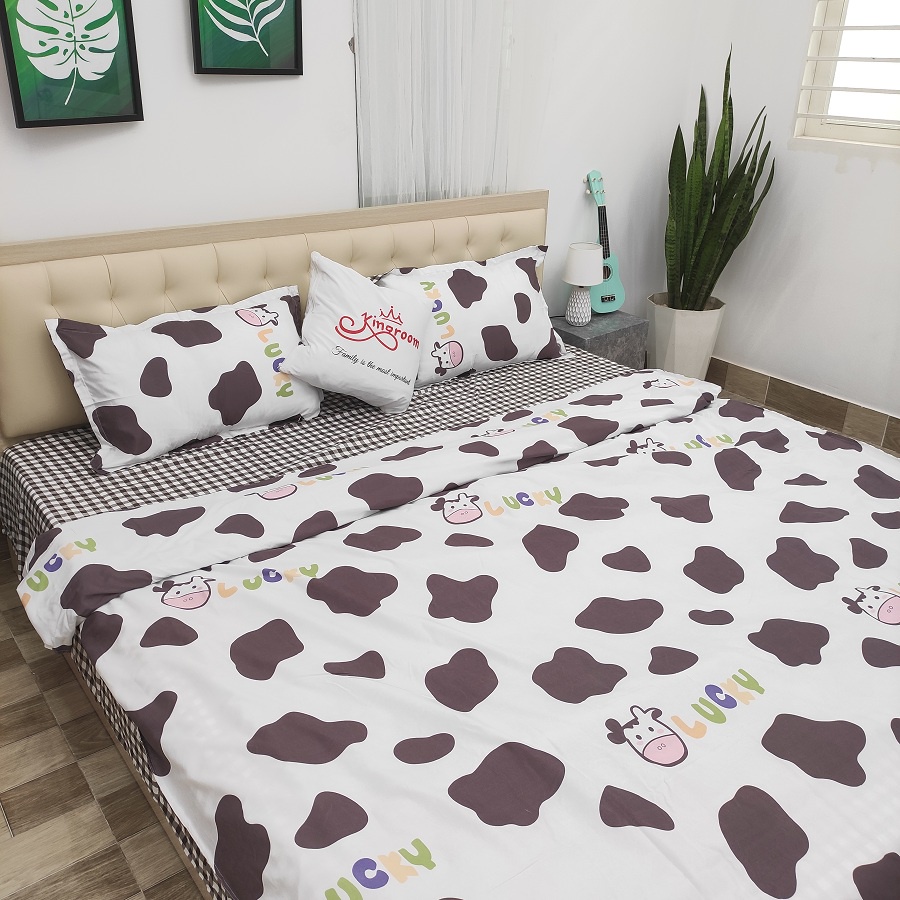 Bộ Chăn ga gối 4 món cotton 908 Shop Kingroom chuyên ga giường , bọc nệm | BigBuy360 - bigbuy360.vn