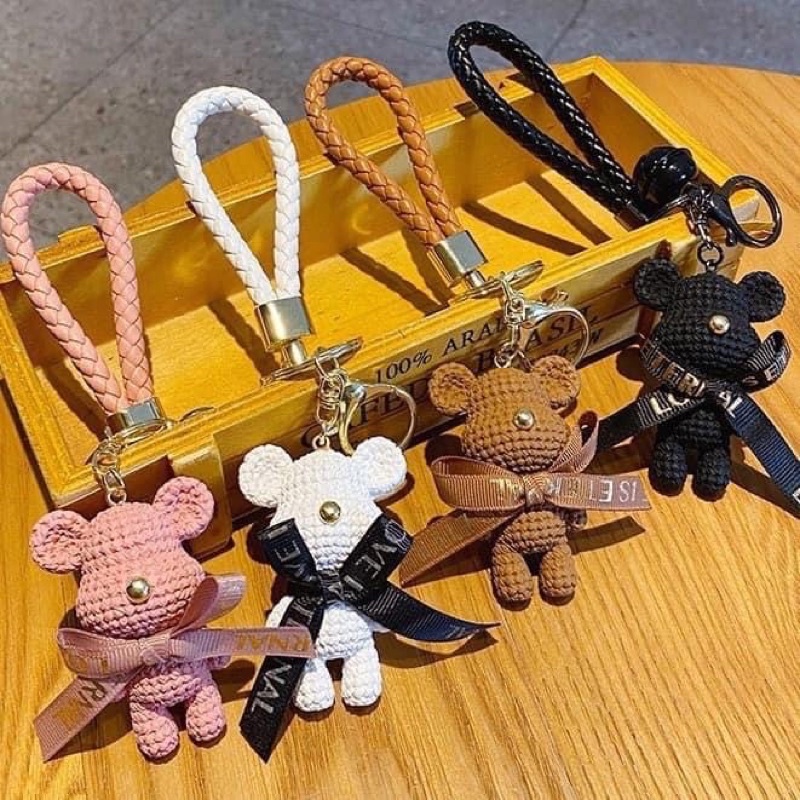 Móc khoá gấu bearbrick dễ thương