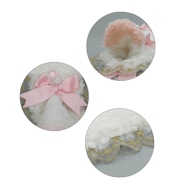 Băng Đô Cài Tóc Đính Nơ Họa Tiết Hoạt Hình Phong Cách Lolita