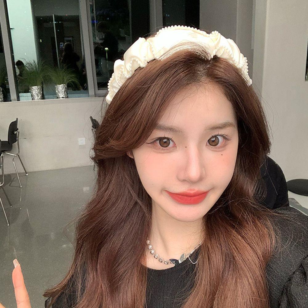 VANES1 Băng Đô Cài Tóc Phong Cách Vintage Thời Trang Dễ Phối Đồ