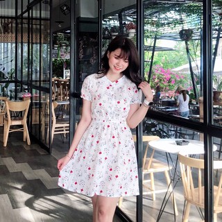 Đầm nhún thun eo co giãn đủ size smlxl