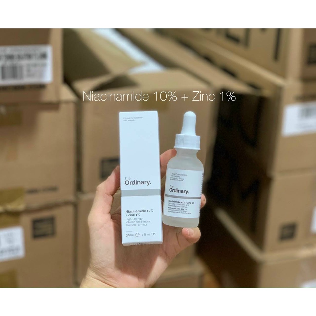 Tinh Chất The Ordinary Niacinamide 10% + Zinc 1%