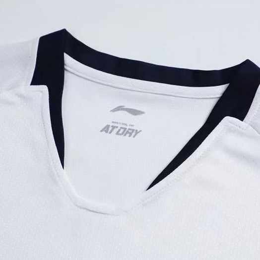 Li Ning Áo Đồng Phục Bóng Bàn Tay Ngắn Nhanh Khô Đội Tuyển Quốc Gia Chơi Cầu Lông Cho Nam Và Nữ