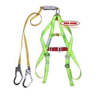 Combo thang dây 15m+ dây chống sốc + ghế gỗ