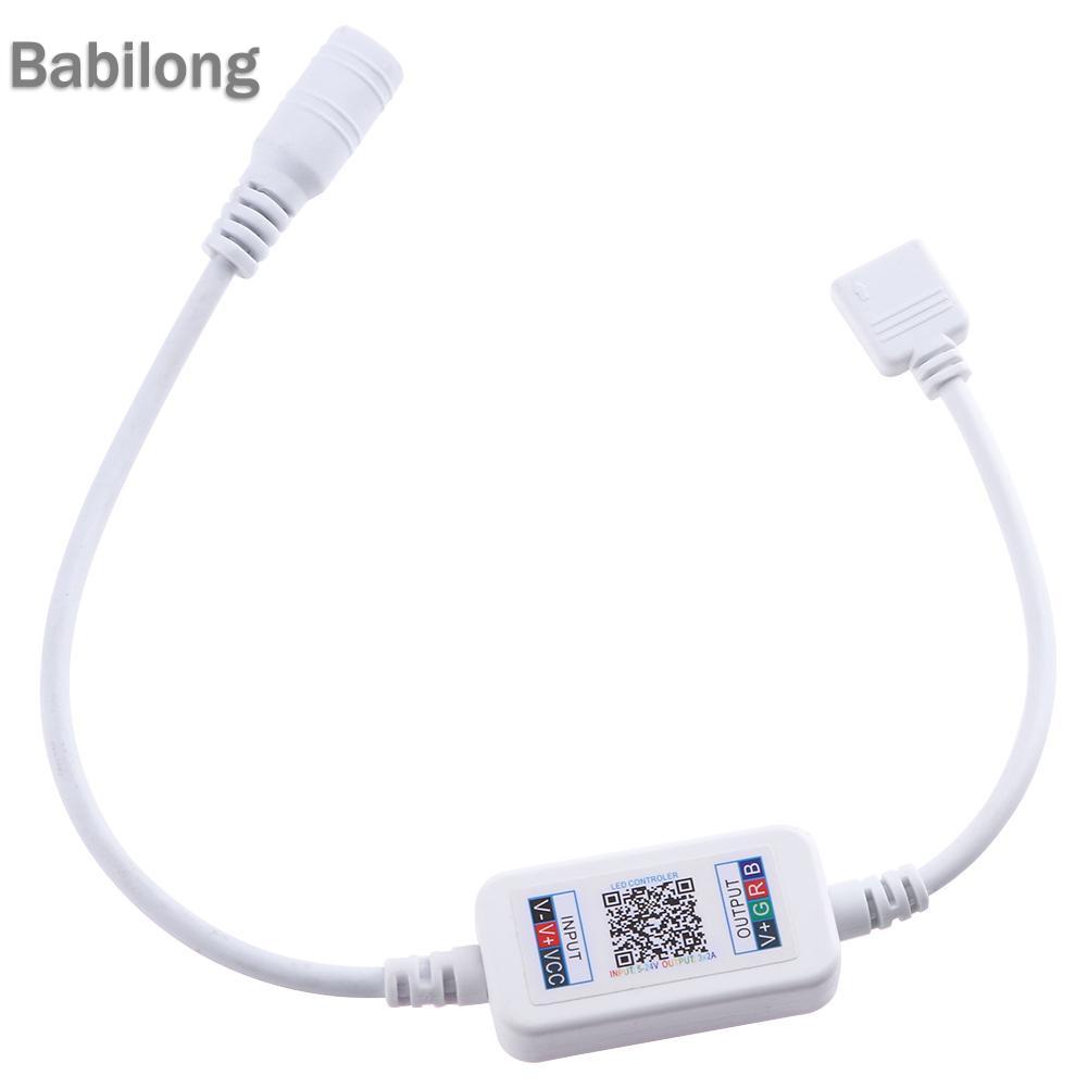 (Hàng Mới Về) Bộ Điều Khiển Từ Xa Không Dây Bluetooth Thông Minh 5v-24v 4.0 Cho Dây Đèn Led Rgb