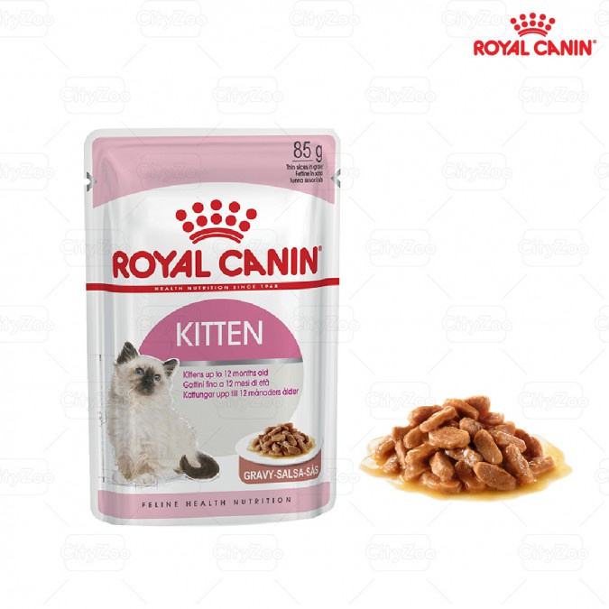 Pate Royal Canin Kitten Gói 85g Cho Mèo Con Dưới 12 Tháng