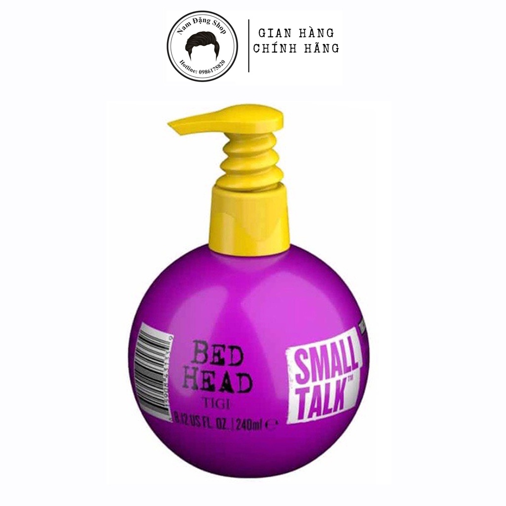 Kem Tạo Nếp Tóc Uốn Tigi Bed Head Small Talk Chính Hãng