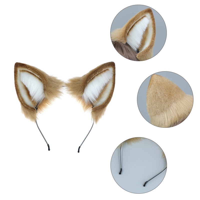 Băng Đô Tai Chó Hoạt Hình Hóa Trang Dự Tiệc