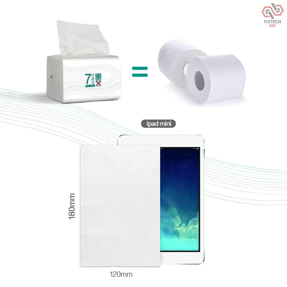 3 Packs 3-Layer Multi-Fold Paper Towels Tissue Individual Travel Pack Paper Towels Rapid-Dissolving Toilet Paper Soft & Strong