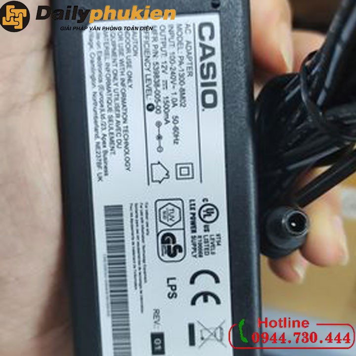 Adapter nguồn cho đàn Casio AP-270BK 12v