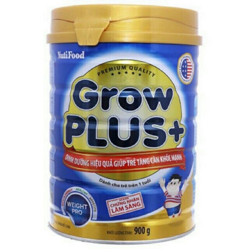 (Date 2023)Sữa Bột Nutifood Grow Plus+ Đỏ, Xanh 900g