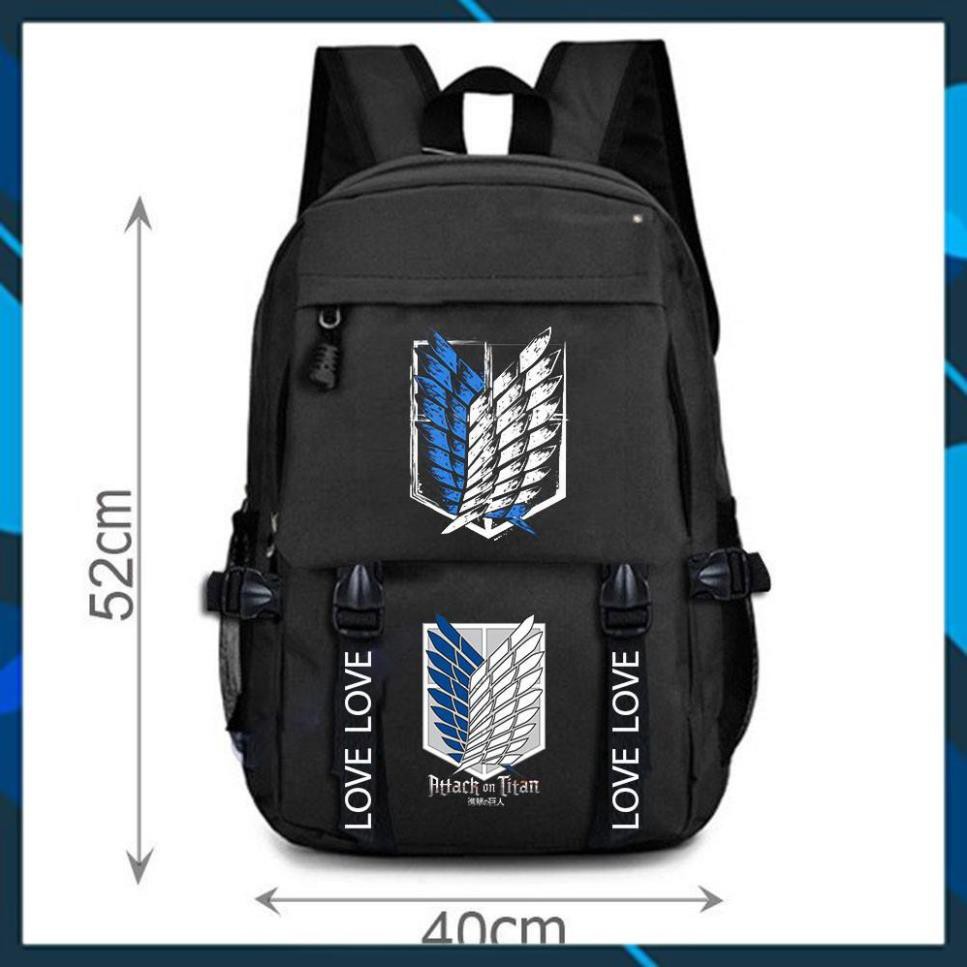 NEW SALE - Mẫu balo in hình Đôi Cánh Tự Do - Attack on Titan độc đẹp giá rẻ -Limited! / gia tôt nhất