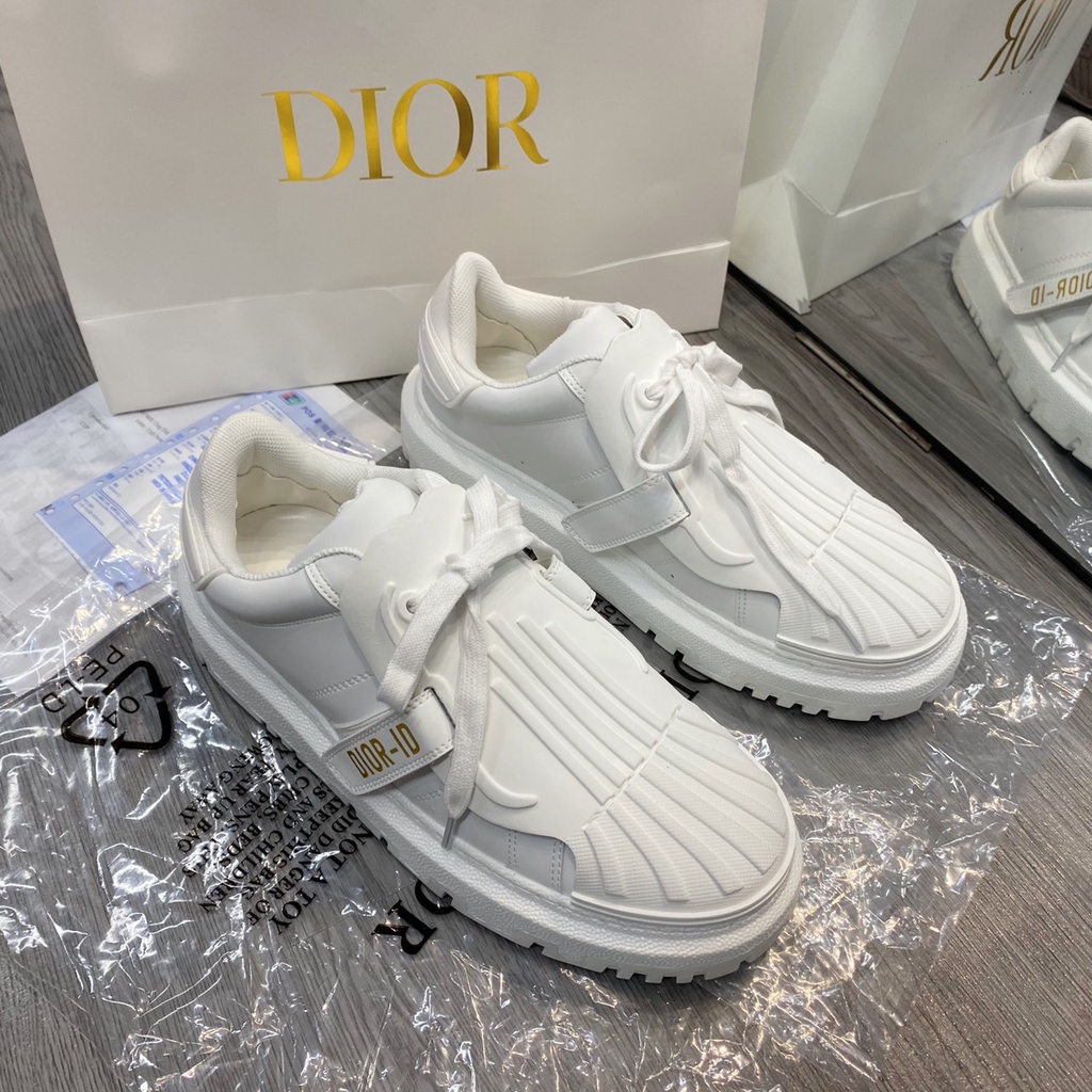 Giày Sneaker Luxury Dior D.I.O.R ID Full White-Siêu Cấp