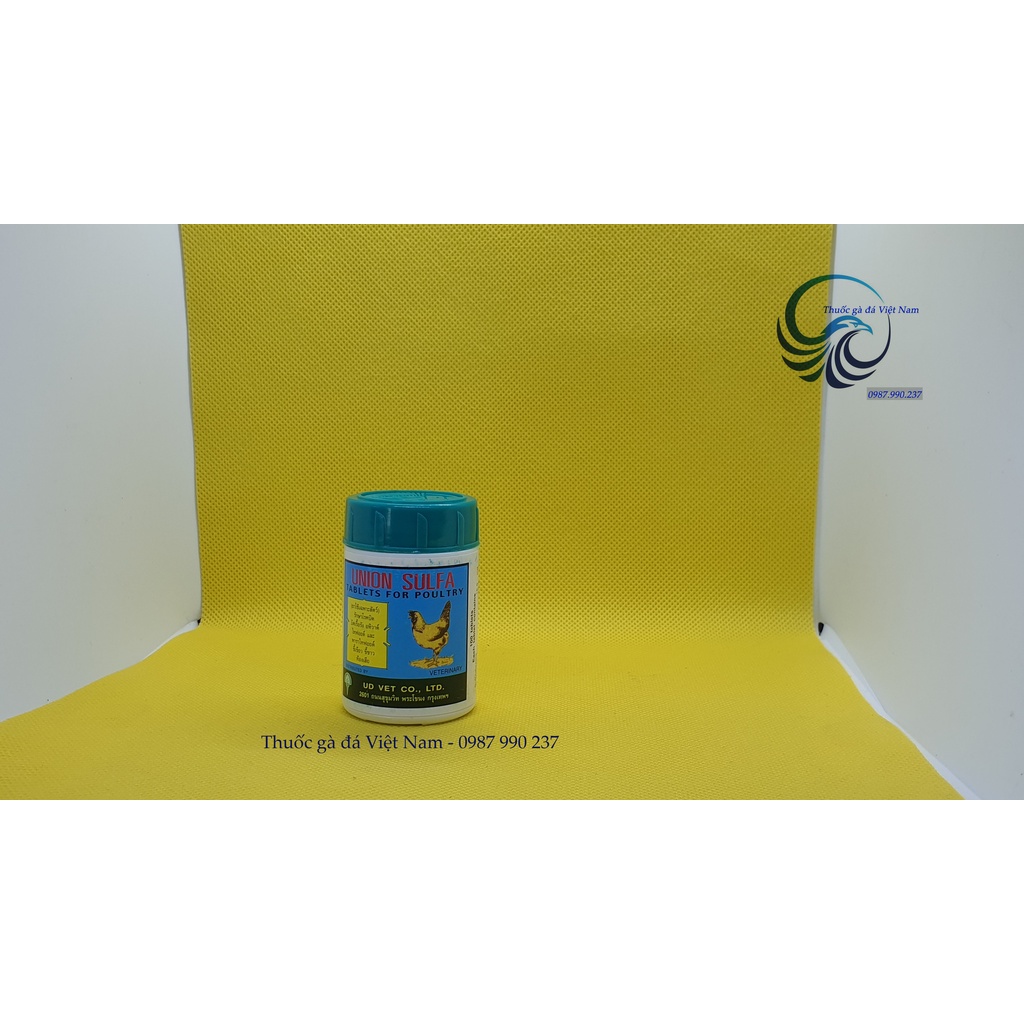 Union Sulfa gà bị phân xanh, phân trắng