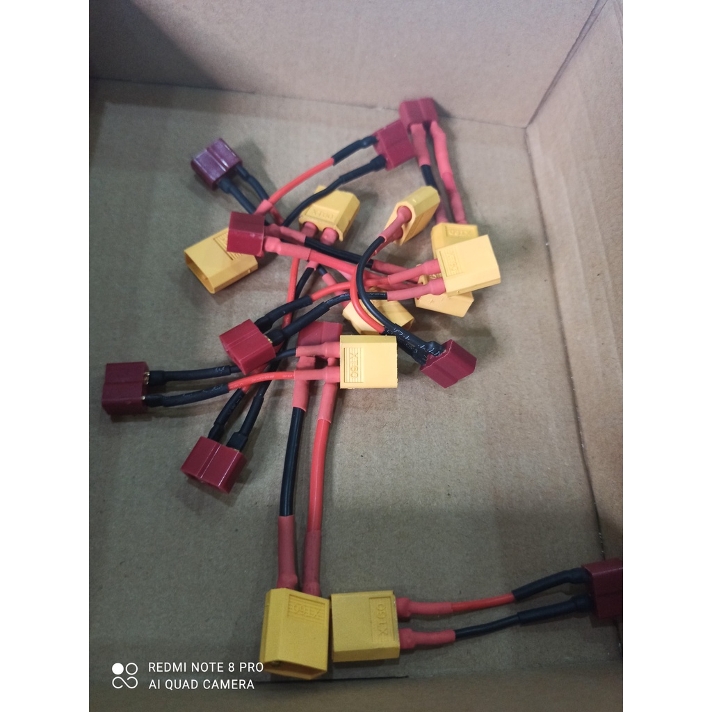 Jack chuyển đổi Pin XT60 - chữ T, Jack T - SM, Jack T - JST, JST - Ket 2P Đầu chuyển cho pin lipo tàu, xe, máy bay RC