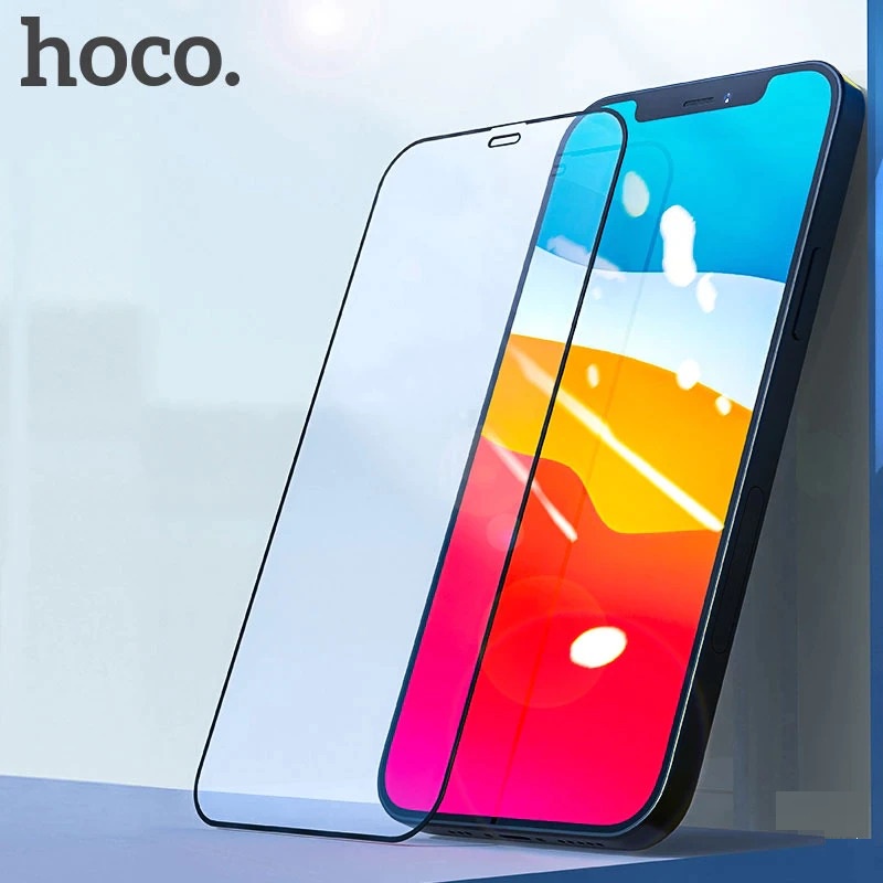 Miếng dán full màn hình Hoco G7 chống bám vân tay bảo vệ màn hình điện thoại cho iPhone 12/12 Pro