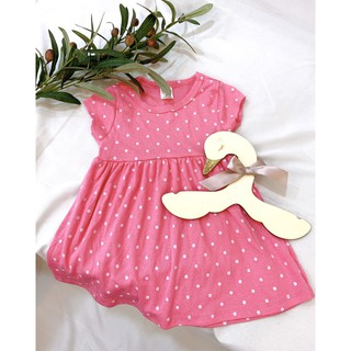 Váy Trẻ Em, Đầm Cotton Siêu Thoáng Mát Thời Trang Cho Bé Gái
