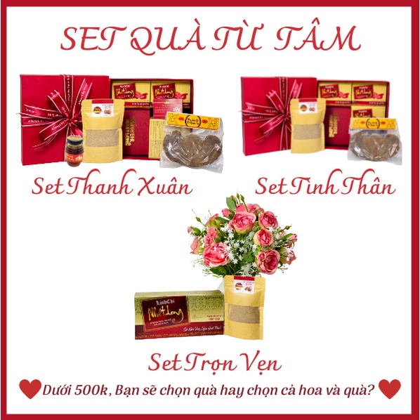 Set Quà Tặng Sinh Nhật Vì Sức Khỏe- Quà Tặng Linh Chi Đỏ Nhất Long Chính Hãng- Kìm Hãm Sự Phát Triển Tế Bào Ung Thư | BigBuy360 - bigbuy360.vn