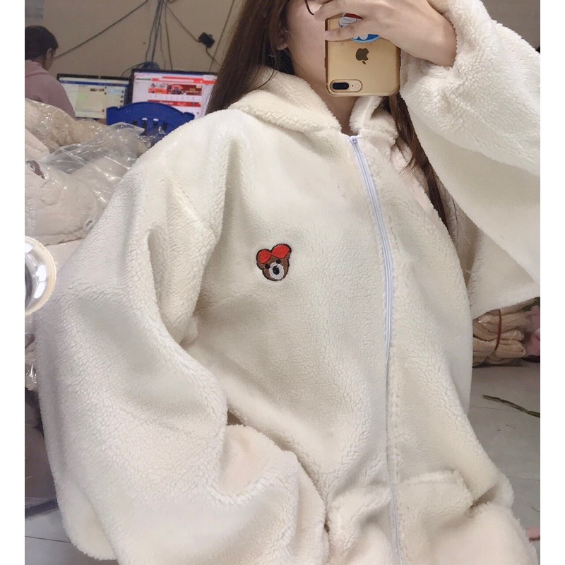 ÁO KHOÁC LÔNG CỪU HOT TREN, SIÊU ẤM - ÁO KHOÁC LÔNG NỮ MÙA ĐÔNG - ÁO HOT TREND | BigBuy360 - bigbuy360.vn