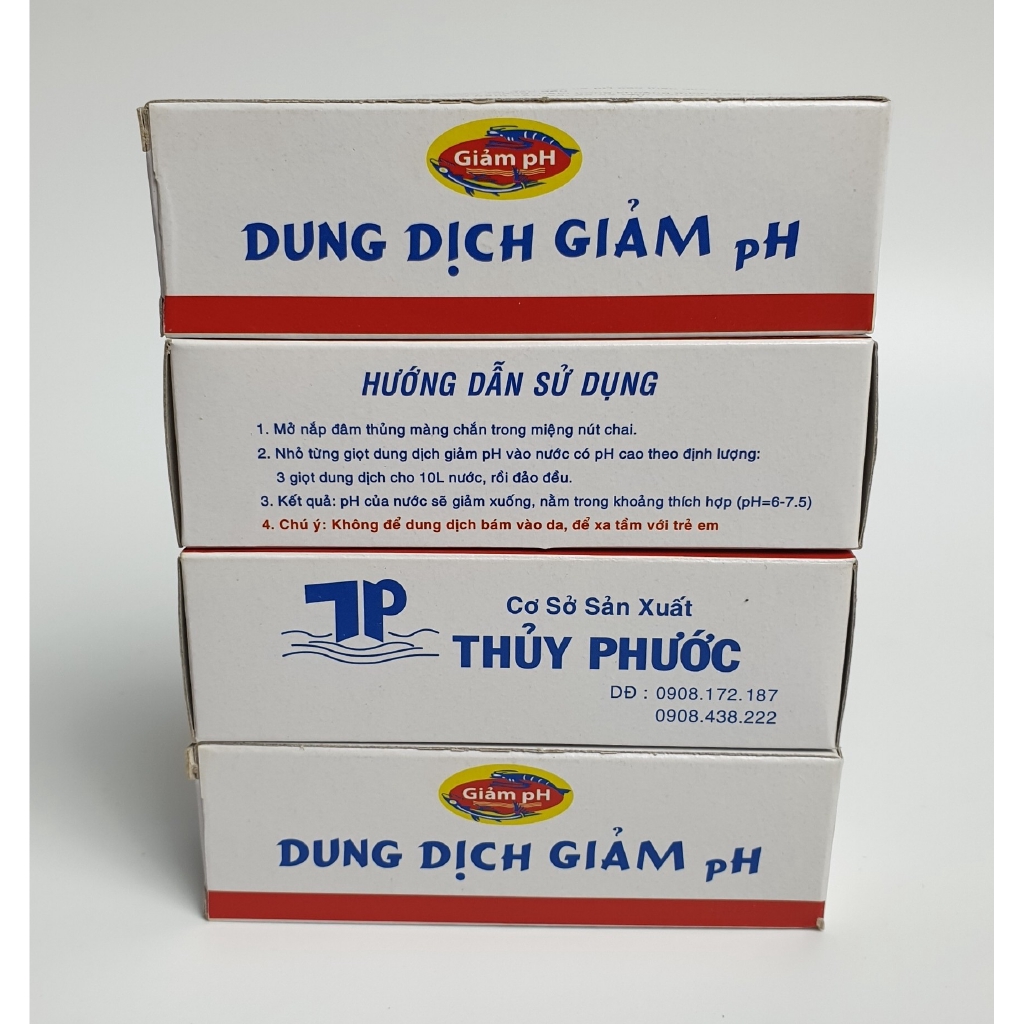 DUNG DỊCH GIẢM PH CHO CÁ CẢNH