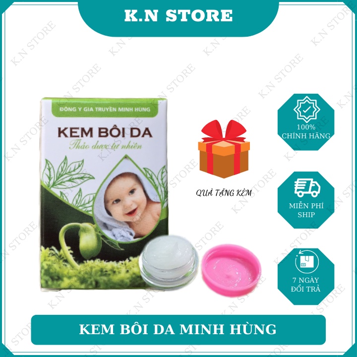 Kem Bôi Da Minh HùngKem Mỡ Bôi Chàm Sữa, Rôm Sảy, Hăm Bỉm