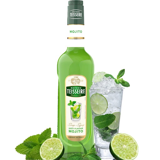 Siro Mojito hiệu Teisseire chai 700ml.  Hàng công ty có sẵn. Giao hàng ngay