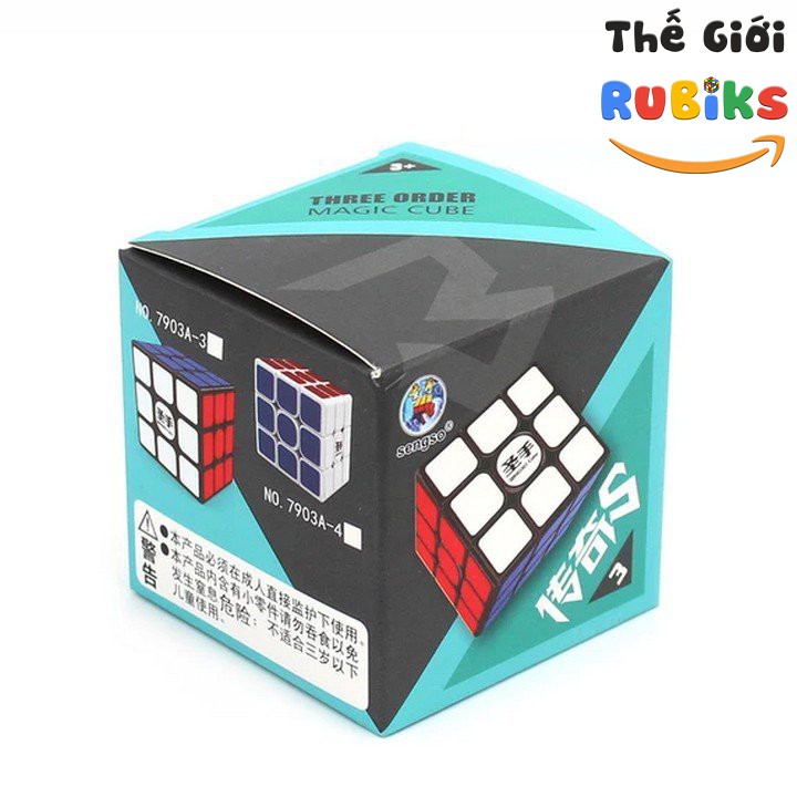 Rubik 3x3 ShengShou Legend S Khối Lập Phương Đồ Chơi Rubic 3 Tầng Viền Đen