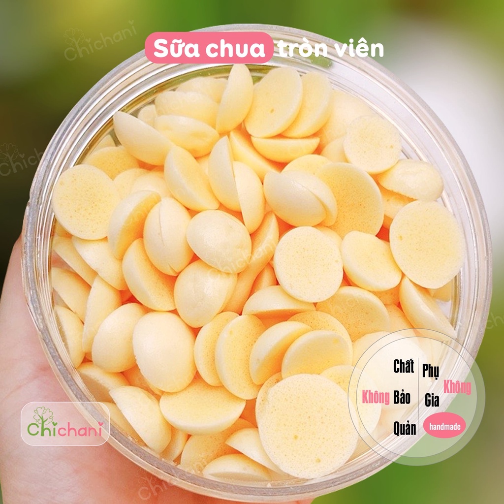 Sữa chua viên tròn dinh dưỡng tự nhiên cho bé ăn dặm từ 6 tháng