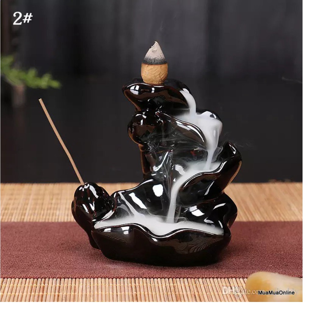 Thác Khói 4 Tầng Hình Thác Nước Đốt Trầm Hương