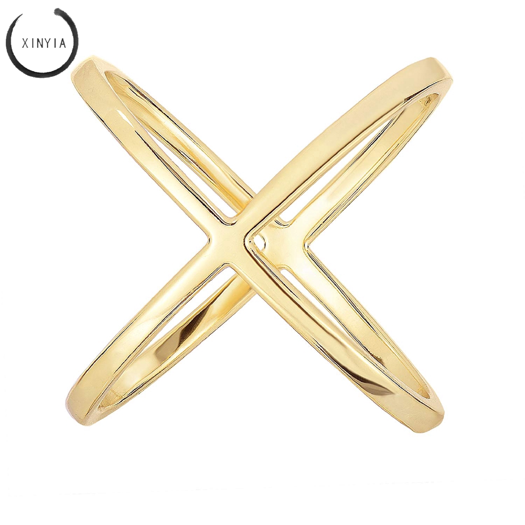 Nhẫn kim loại thiết kế đơn giản độc đáo phong cách retro cổ điển ins hàn quốc trang sức nữ quà tặng bạn gái