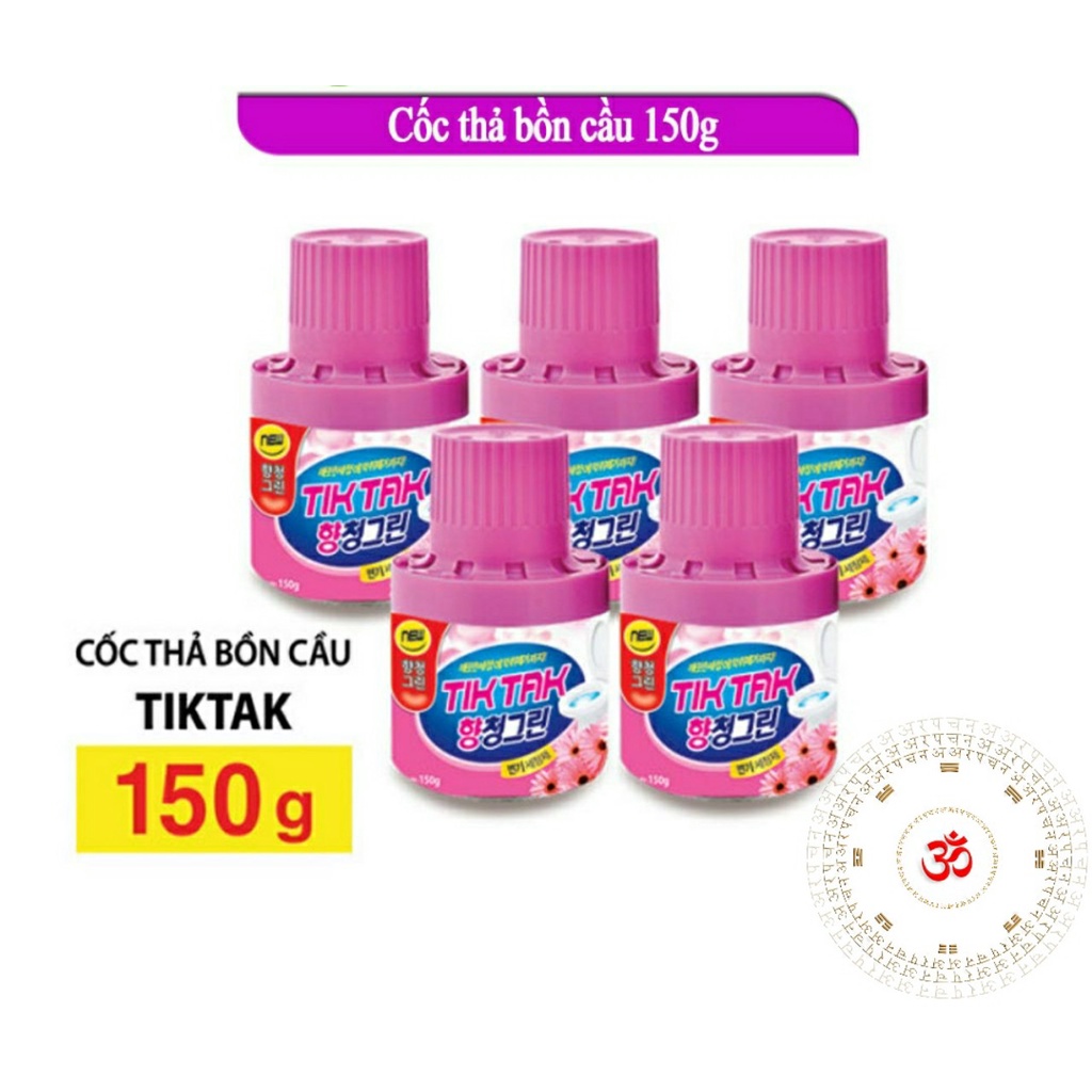 Chai Thả Bồn Cầu COMBO 5 LỌ - Lọ Thả Bồn Cầu Khử Mùi Diệt Khuẩn Tạo Hương Thơm