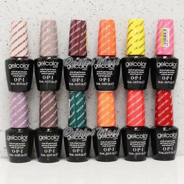 Combo 14 chai sơn gel opi và 14 chai sơn thường opi