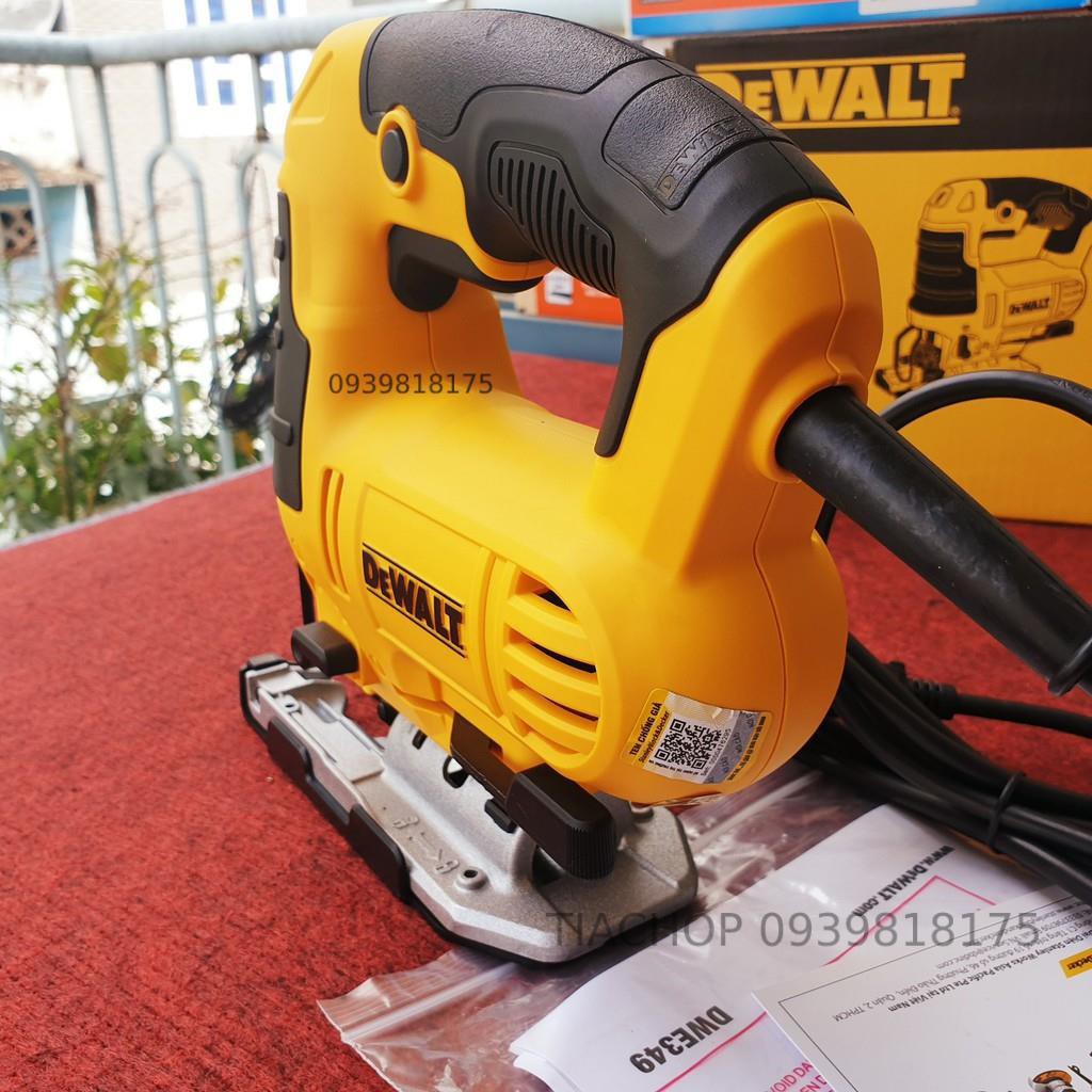 Máy cưa lọng cầm tay 650W DEWALT DWE349 (BH 3 năm)