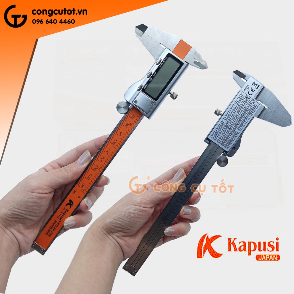 Thước kẹp điện tử 150mm Kapusi