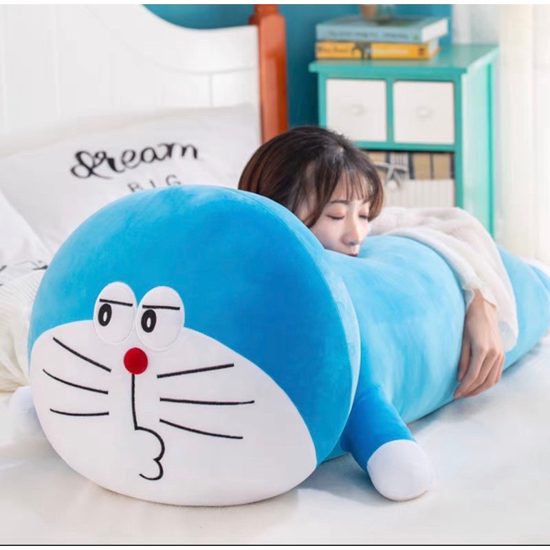 Thú Bông Doraemon_Nỉ Nhung Siêu Mịn_Siêu Đàn Hồi_Co Giãn 4 Chiều