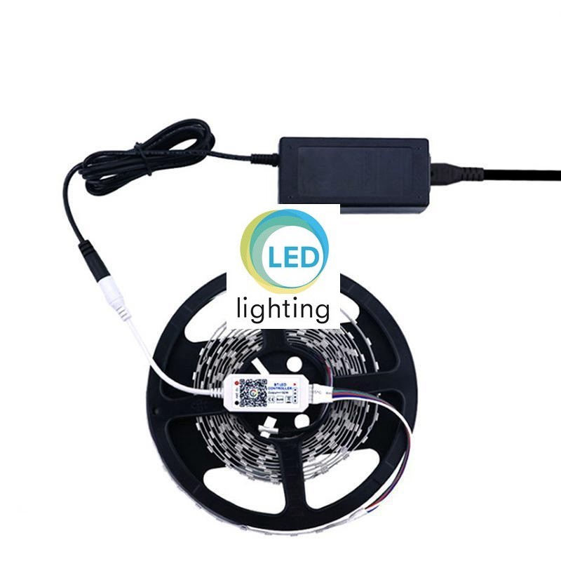 PHU KIEN Bộ điều khiển Mini Bluetooth / WIFI LED RGB / RGBW cho dây đèn LED 5050 3528