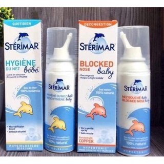 Dung dịch nước muối xịt mũi cho trẻ em Sterimar (50ml)