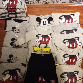 Bộ nỉ Mickey hàng xuất dư