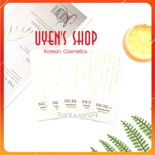 Sample tinh chất tái sinh da Su:m LosecSumma Elixir Serum 1ml