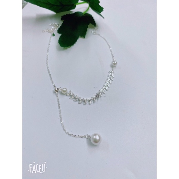 Dây chuyền bi bạc chuẩn mạ vàng 3 màu viên to 6li NGỌC MẬU dài 50-55cm
