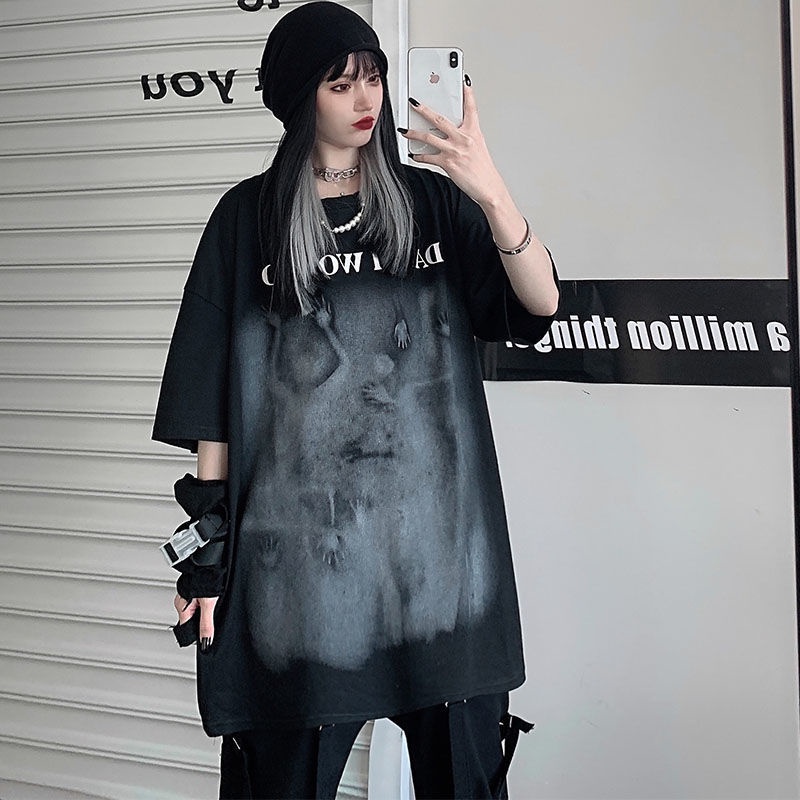 Áo thun tay lỡ Unisex Unique, áo phông form rộng nam nữ hai màu phong cách hip hop