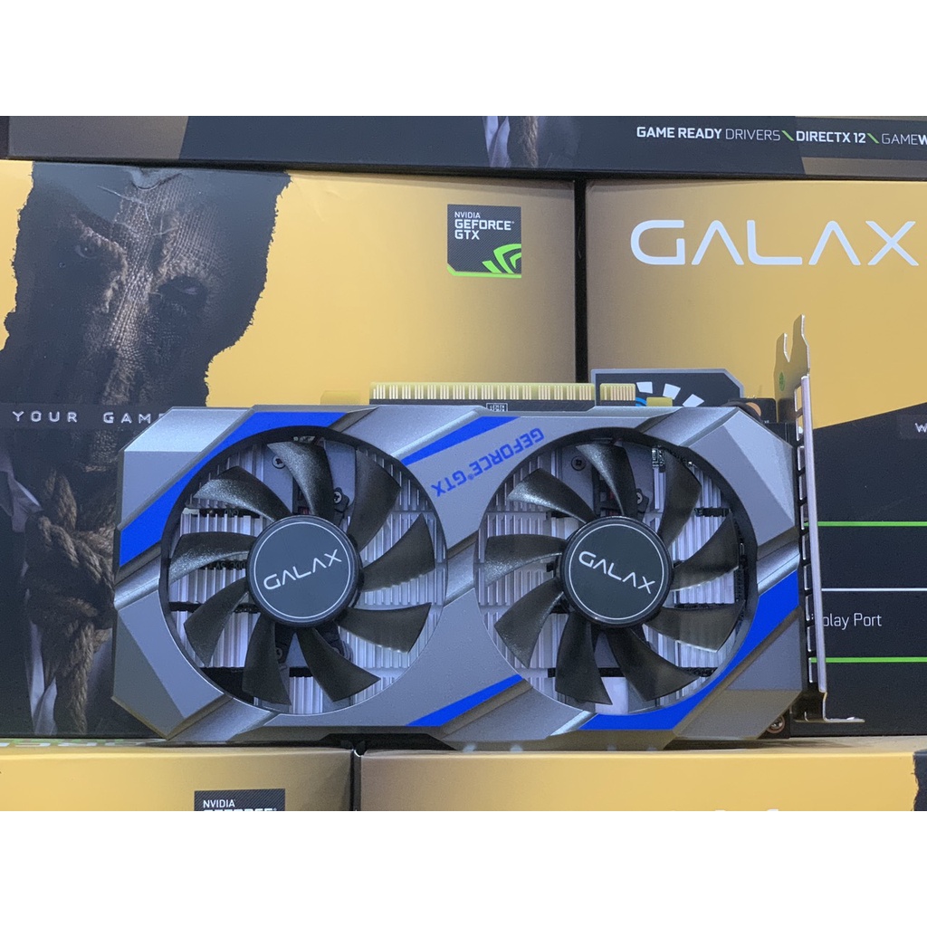Cạc màn hình VGA Galax GTX 1050Ti 4G DDR5 (NVIDIA Geforce/ 4Gb/ DDR5/ 128Bit) New Bảo Hành 36 tháng