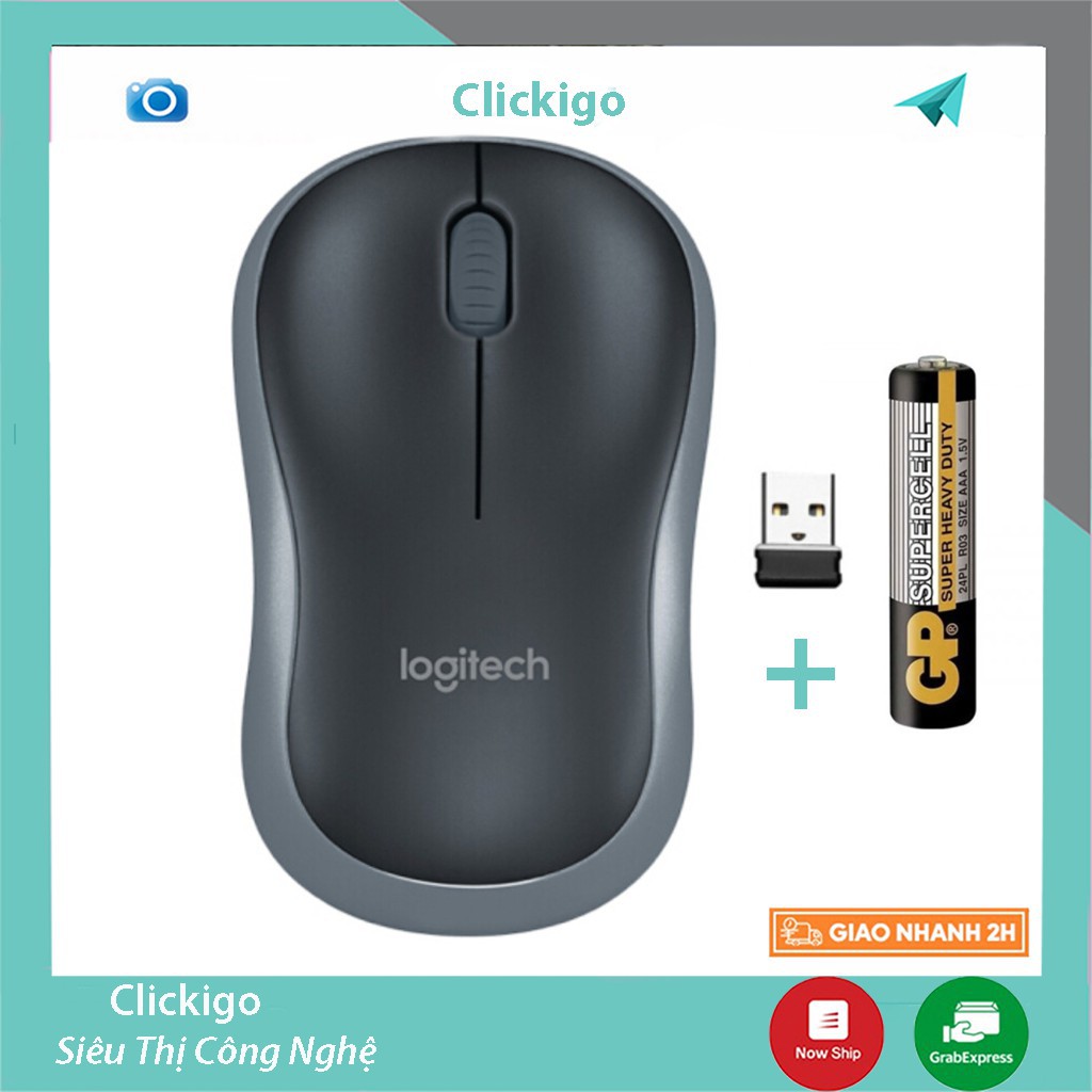 Chuột không dây logitech m220 không tiếng ồn