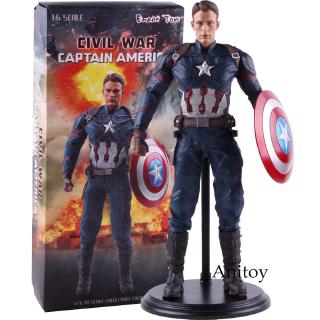Mô hình hoạt hình nhân vật phim Captain America 3 bằng PVC