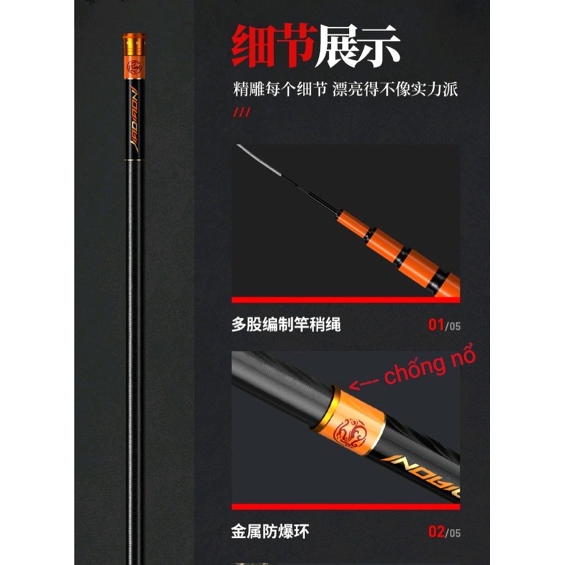 Cần PHỤC MA KHINH LƯỢNG 6H hãng MC chuyên săn hàng Khủng