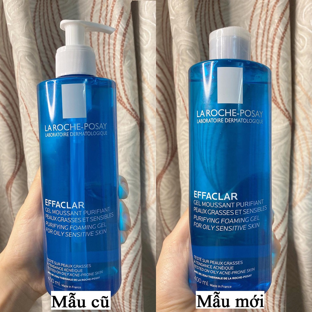Sửa rửa mặt dạng gel tạo bọt cho da dầu và nhạy cảm La Roche-Posay Effaclar 400ml | BigBuy360 - bigbuy360.vn