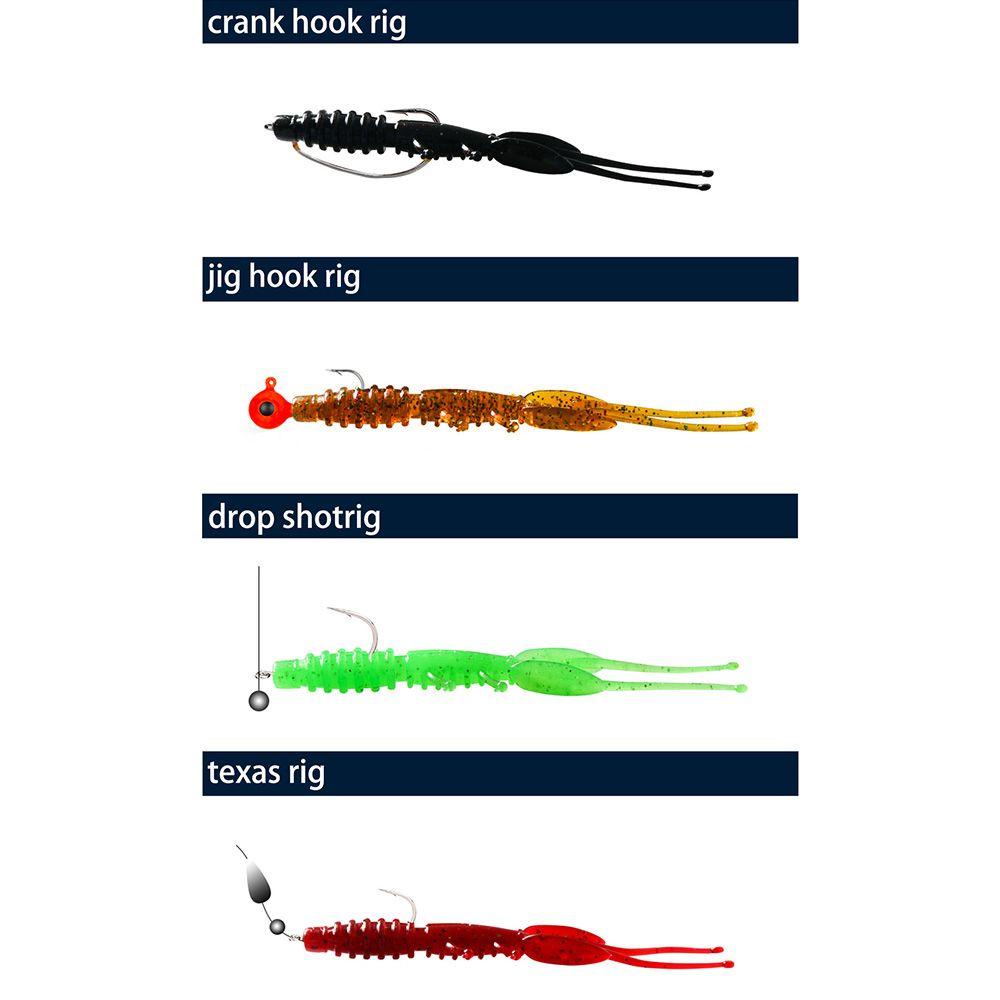 Set 12 Mồi Giả Nhử Cá Bằng Muối Biển Cao Cấp Tiện Dụng