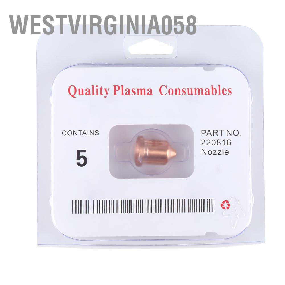 Bộ 5 Đầu Phun Plasma 85A 220816 Đèn Pin Cắt Nhỏ Gọn MAX85 Westvirginia058